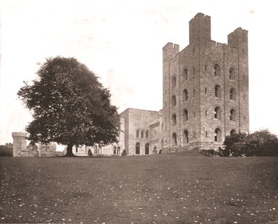 Der Turm in Penrhyn, Caernarvonshire, Wales, 1894 von Unbekannt