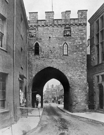 Das Stadttor, Chepstow, Monmouthshire, Wales, 1924-1926 von Unbekannt