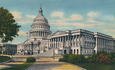 Das US-Kapitol, Washington D.C. von Unbekannt