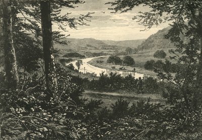 Das Tal von Avoca, 1898 von Unbekannt