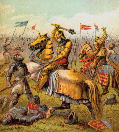 Der Rosenkrieg, 1455-1485, um 1850 von Unbekannt