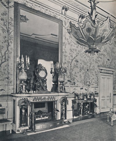 Der Gelbe Salon, Buckingham Palace, 1939 von Unbekannt