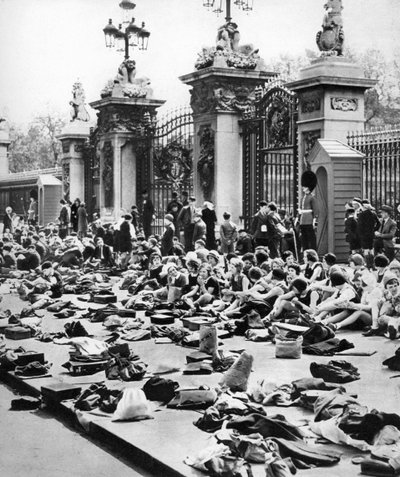 Der Kinderjubel-Feiertag, Buckingham Palace, London von Unbekannt
