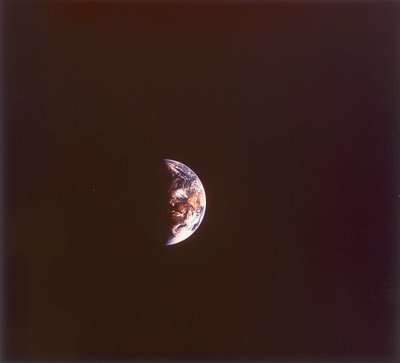 Die Erde aus dem Weltraum, 1968 von Unbekannt