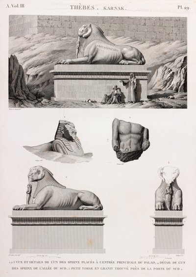 Theben: Karnak von Unbekannt