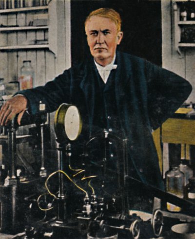 Thomas Alva Edison 1847-1931, 1934 von Unbekannt