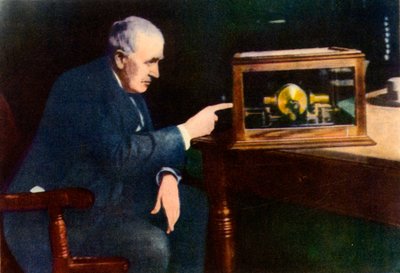 Thomas Alva Edison von Unbekannt