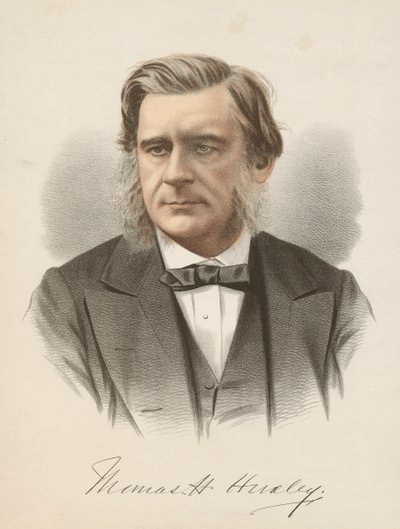 Thomas Henry Huxley, englischer Biologe, um 1880 von Unbekannt