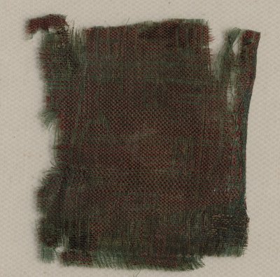 Drei Fragmente italienischer gotischer Seide, 1300er Jahre von Unbekannt