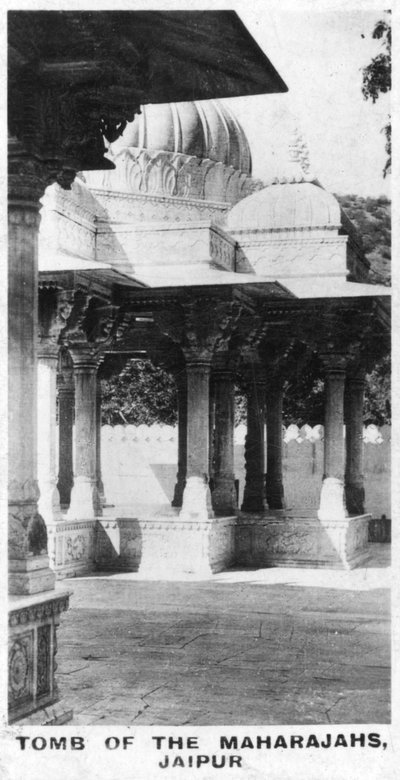 Grab der Maharadschas, Jaipur, Rajasthan, Indien, ca. 1925 von Unbekannt