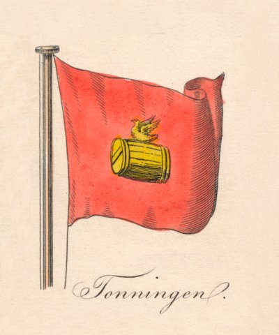Tonningen, 1838 von Unbekannt
