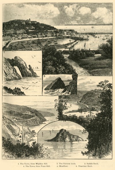 Torquay, 1898 von Unbekannt