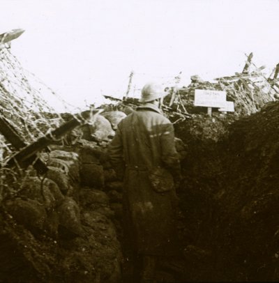 Schützengräben, Cornille, Frankreich, um 1914-1918 von Unbekannt
