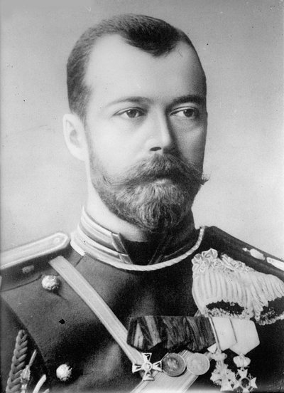 Zar Nikolaus II. von Russland, 1914 von Unbekannt