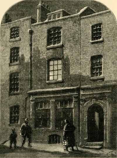 Turners Haus in der Maiden Lane, 1881 von Unbekannt