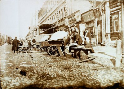 Tverskaya-Yamskaya-Straße, Moskau, Russland, 1911 von Unbekannt