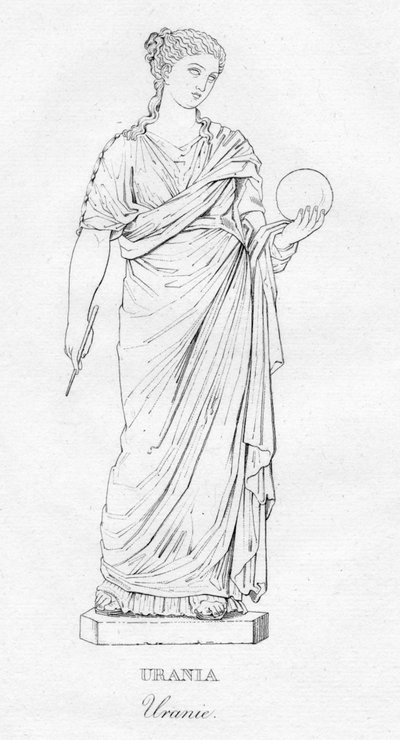 Urania Uranie, um 1850 von Unbekannt