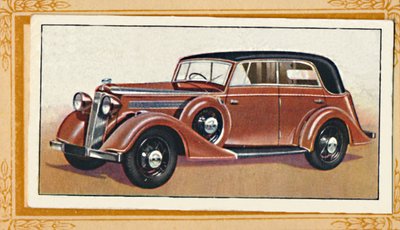 Vauxhall Big Six Wingham Cabriolet, um 1936 von Unbekannt