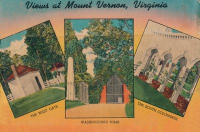 Blick auf Mount Vernon, Virginia, 1946 von Unbekannt