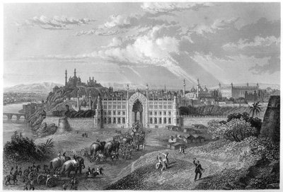 Ansicht von Lucknow, Indien von Unbekannt