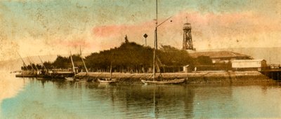 Blick auf den Hafen Tewfiek, ca. 1918-ca. 1939 von Unbekannt
