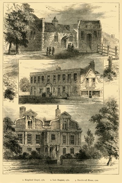 Ansichten in Kingsland, ca. 1876 von Unbekannt