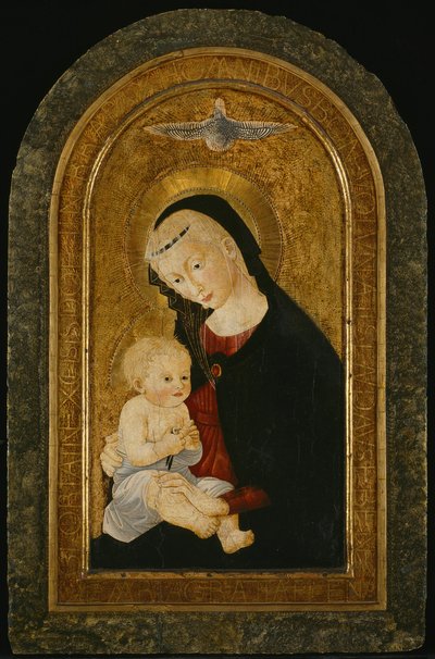 Jungfrau und Kind, 1460-70 von Unbekannt