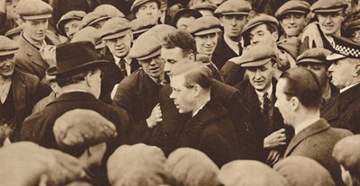 Besuch des Ozeandampfers Queen Mary, 1937 von Unbekannt