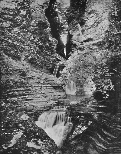 Watkins Glen, 19. Jahrhundert von Unbekannt