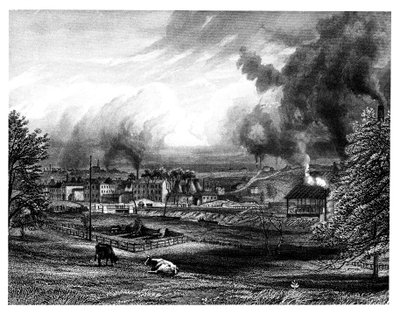 Wedgwood-Fabrik, Etruria, Hanley, Staffordshire, England von Unbekannt