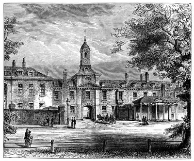 Westfassade des Kensington Palace, London, 1900 von Unbekannt