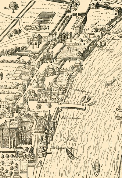 Whitehall und Westminster, 1881 von Unbekannt