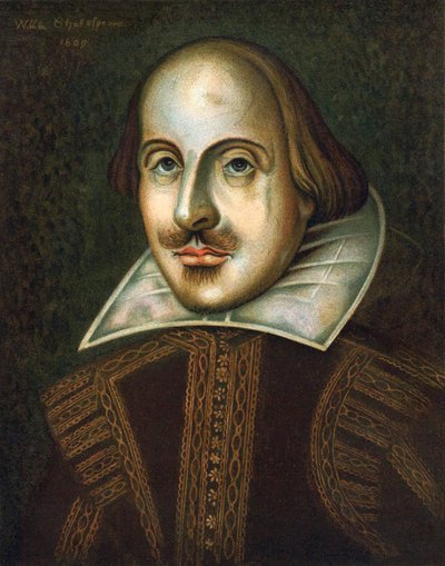 William Shakespeare, englischer Dramatiker von Unbekannt