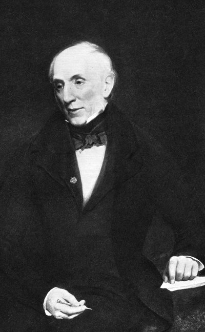 William Wordsworth, englischer romantischer Dichter, um 1850 von Unbekannt