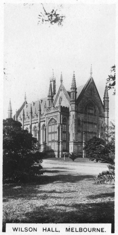 Wilson Hall, Melbourne, Australien von Unbekannt