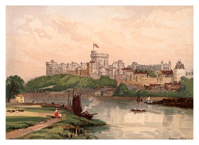 Schloss Windsor, 1880 von Unbekannt