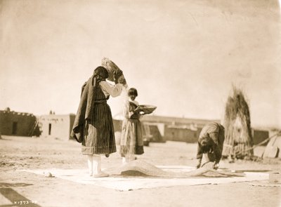 Weizen winnowen - San Juan 1905 von Unbekannt