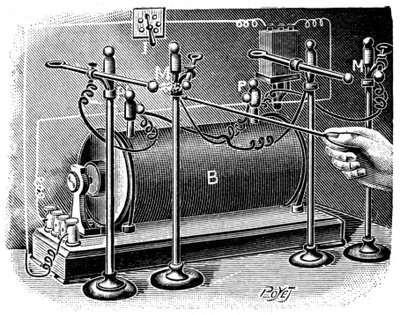 Arbeit von Marie und Pierre Curie, 1904 von Unbekannt