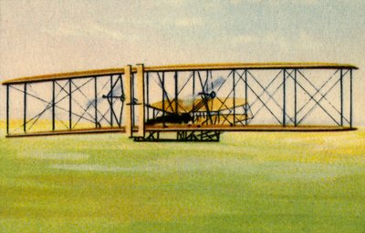 Gleiter der Gebrüder Wright, um 1900, 1932 von Unbekannt