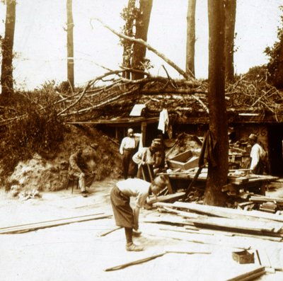 Zouaven, Nieuwpoort, Flandern, Belgien, ca. 1914-ca. 1918 von Unbekannt