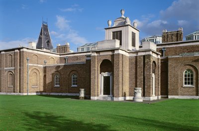 Außenansicht der Dulwich Picture Gallery, London von Unbekannt Unbekannt