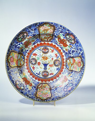 Große Imari-Schale, Genroku-Periode von Unbekannt Unbekannt
