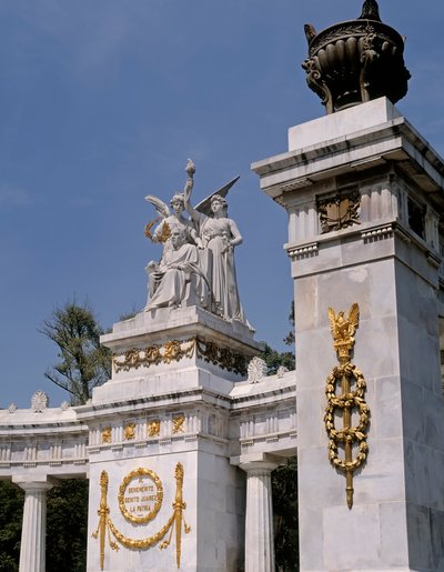 Mexiko-Stadt. Benito Juarez Hemicycle. von Unbekannt Unbekannt