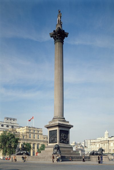 Nelsons Säule, erbaut 1840-43 von Unbekannt Unbekannt