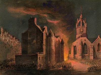 Porteous Mob, 8. September 1736 von Unbekannt Unbekannt