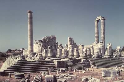 Der Tempel des Apollo, ca. 300 v. Chr. von Unbekannt Unbekannt