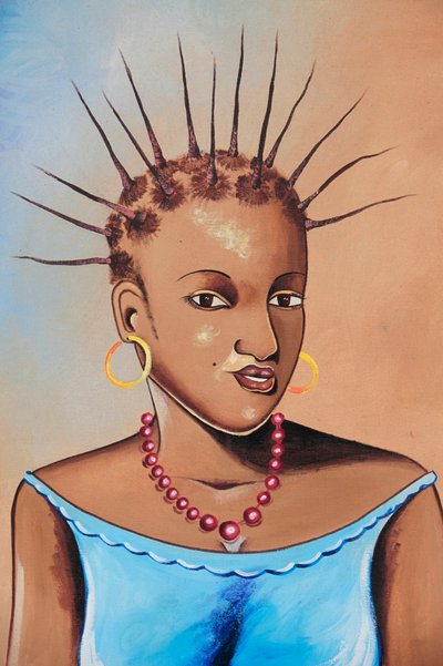 Afrikanische Malerei, Ouidah, Benin von Unbekannt