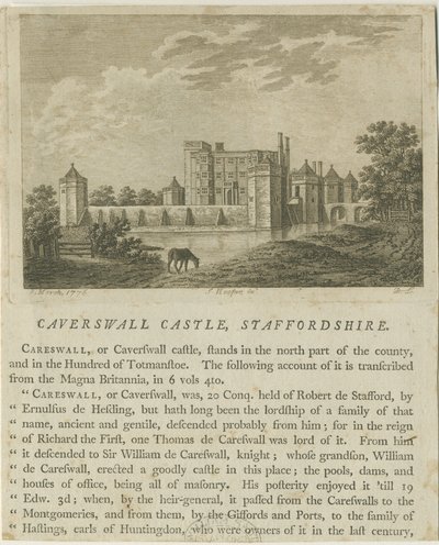 Caverswall Schloss von Unbekannt