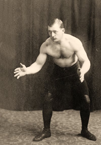 Dänischer Ringer Carl Nelson von Unbekannt