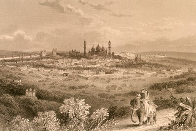 Delhi (Gravur) von Unbekannter Künstler